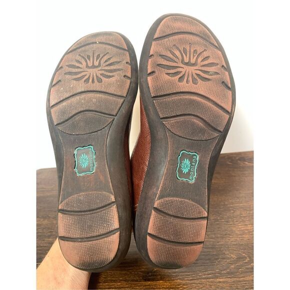 Montana artisan crafted leather flat size 8 1/2 - Picture 6 of 8